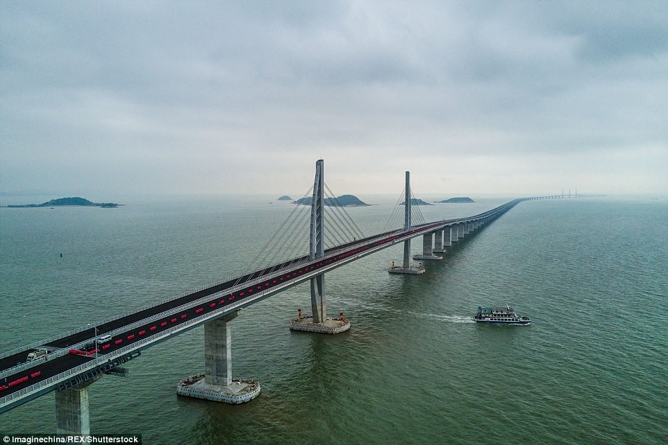 Фотография: ​В Китае построили самый длинный в мире морской мост №16 - BigPicture.ru