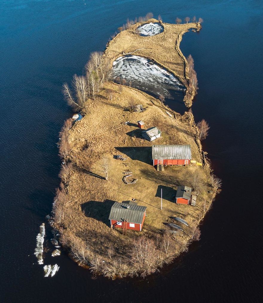 Фотография: Красота четырех времен года на маленьком финском острове Долгий Камень №2 - BigPicture.ru