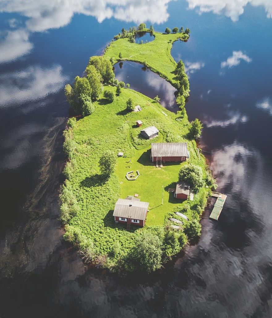 Фотография: Красота четырех времен года на маленьком финском острове Долгий Камень №3 - BigPicture.ru