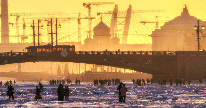 Фотография: Не так страшен зимний Санкт-Петербург, как его малюют №1 - BigPicture.ru