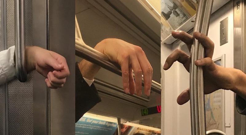 Фотография: Завораживающий инстаграм о том, что делают наши руки в метро №1 - BigPicture.ru