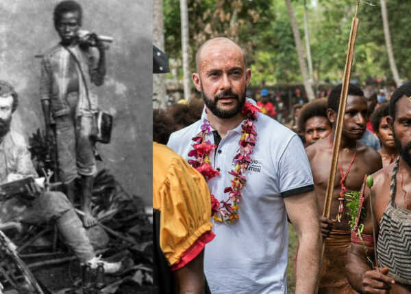 Прапраправнук Миклухо-Маклая побывал в гостях у племени папуасов, которое 150 лет назад исследовал его предок