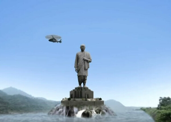 В Индии достраивают самый большой памятник на свете — в два раза выше статуи Свободы