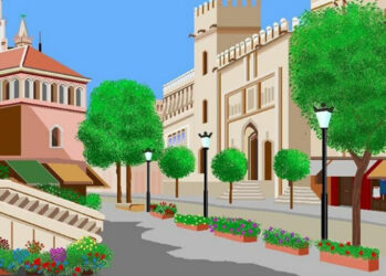 Вязание XXI века: 87-летняя бабушка рисует в Paint невероятно детализированные пейзажи