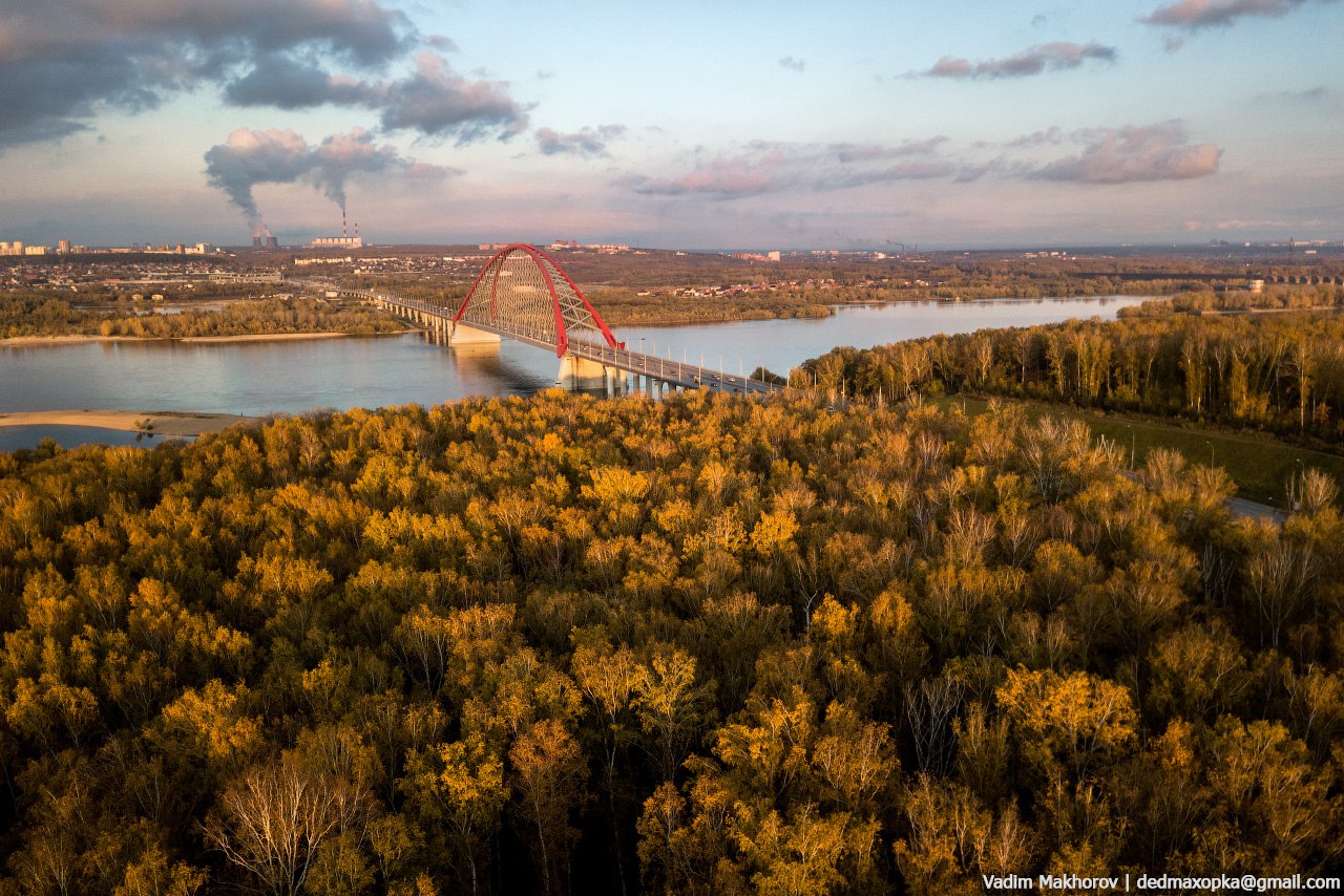 Фотография: Все краски Новосибирска в таймлапсе от фотографа, который целый год снимал город с воздуха №3 - BigPicture.ru