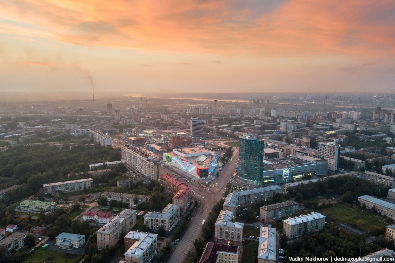 Фотография: Все краски Новосибирска в таймлапсе от фотографа, который целый год снимал город с воздуха №5 - BigPicture.ru