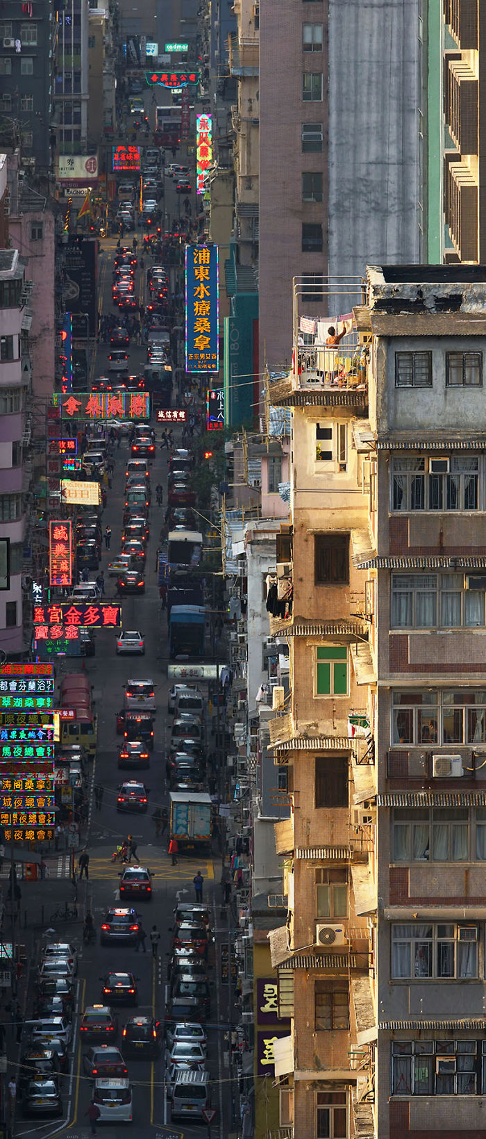 Фотография: Француз подглядывает за жителями Гонконга на крышах небоскребов №7 - BigPicture.ru