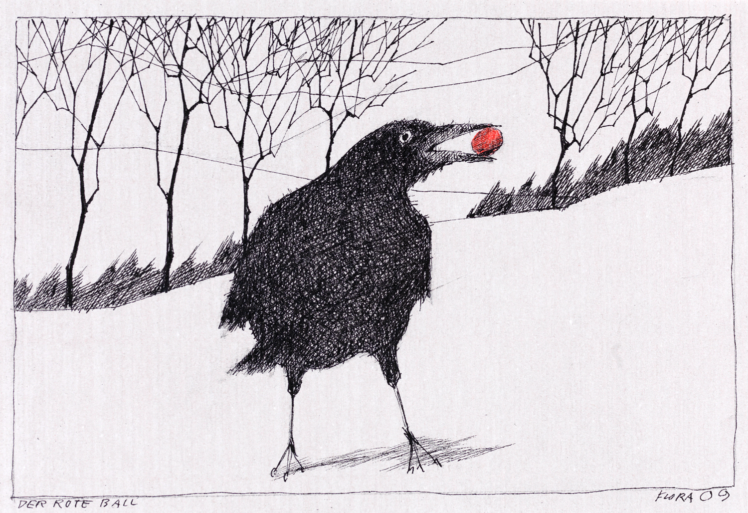 Фотография: Вдохновленный воронами: талантливый иллюстратор Пол Флора №3 - BigPicture.ru