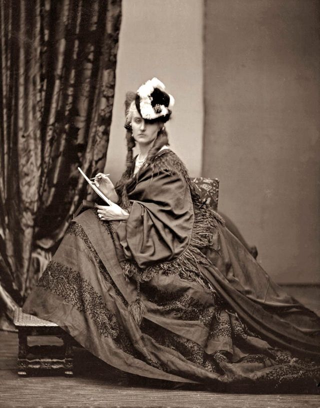Фотография: Вирджиния Ольдоини — графиня, любовница императора и первая фотомодель XIX века №29 - BigPicture.ru