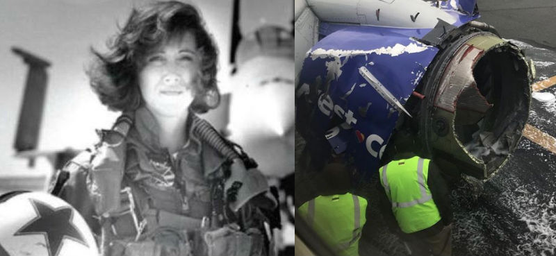Фотография: Американская героиня: что известно о женщине-пилоте Тэмми Шульц, посадившей самолет с взорвавшимся двигателем №1 - BigPicture.ru