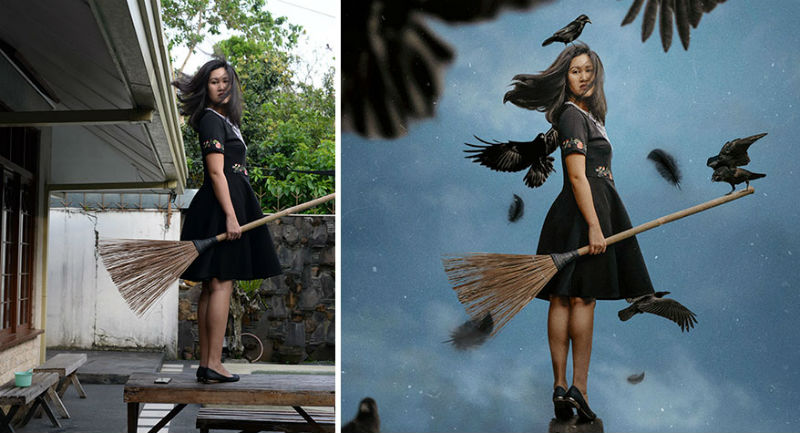 Фотография: Художница из фотографий своего заднего двора создает сказочные миры, и это волшебно №1 - BigPicture.ru