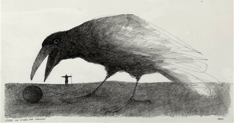 Фотография: Вдохновленный воронами: талантливый иллюстратор Пол Флора №1 - BigPicture.ru