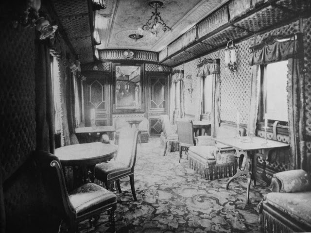 Фотография: Редкие фото императорского поезда, в котором жил и путешествовал Николай II №8 - BigPicture.ru