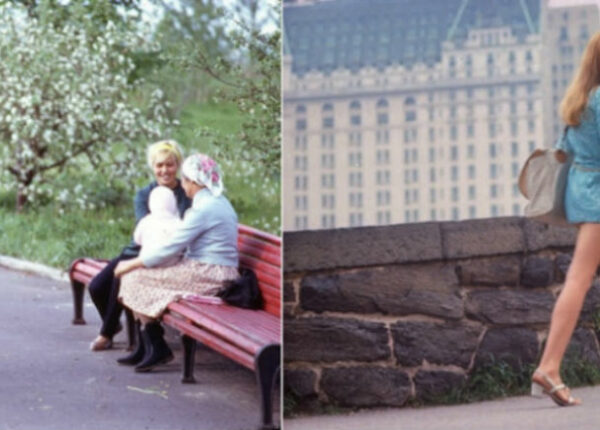 Восток и Запад: Цветные фотографии Москвы и Нью-Йорка в 1969 году
