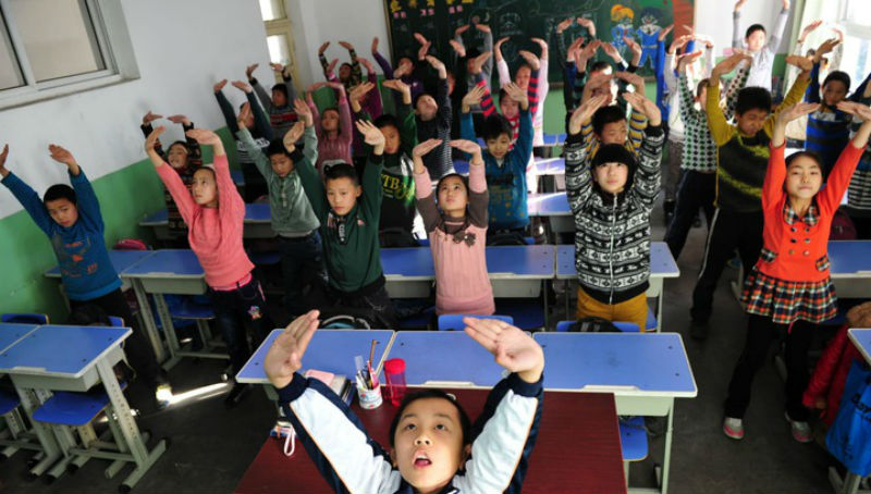 Фотография: В китайской школе установили систему распознавания лиц, чтобы ученики не отвлекались на уроке №4 - BigPicture.ru