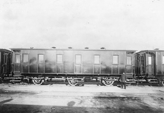 Фотография: Редкие фото императорского поезда, в котором жил и путешествовал Николай II №18 - BigPicture.ru