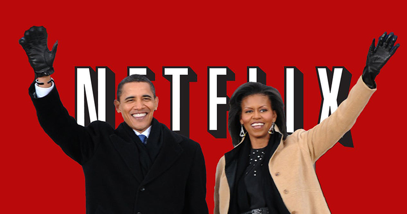Фотография: Из президентов в продюсеры: Барак Обама и его жена будут работать с Netflix №2 - BigPicture.ru