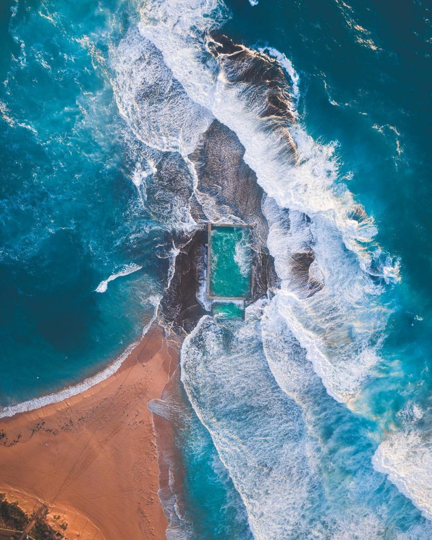 Фотография: Сиднейские пляжи — вид из поднебесья №7 - BigPicture.ru