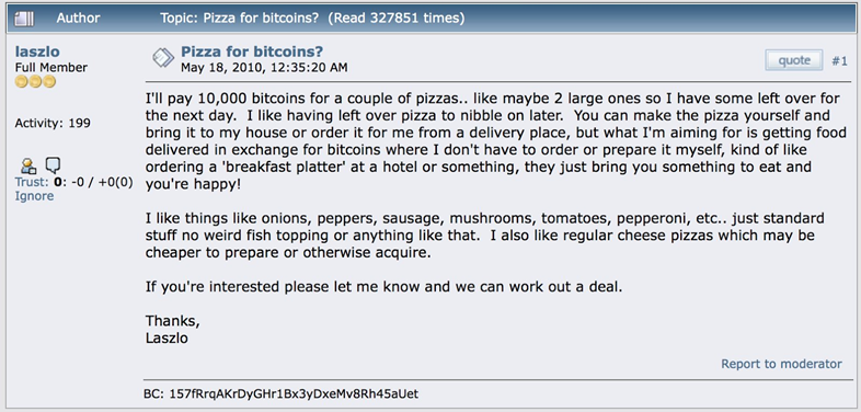 Фотография: Как простой программист из Флориды купил две пиццы за 10 тысяч биткоинов №2 - BigPicture.ru