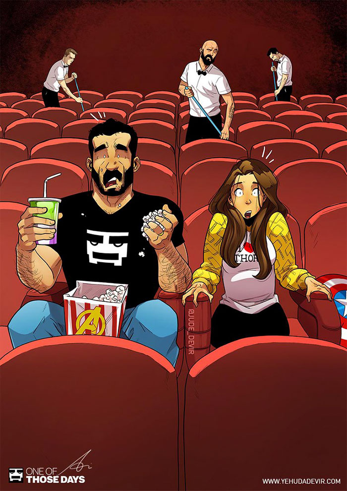 Фотография: Израильский художник узнал секрет семейного счастья и показал его в откровенных комиксах №9 - BigPicture.ru