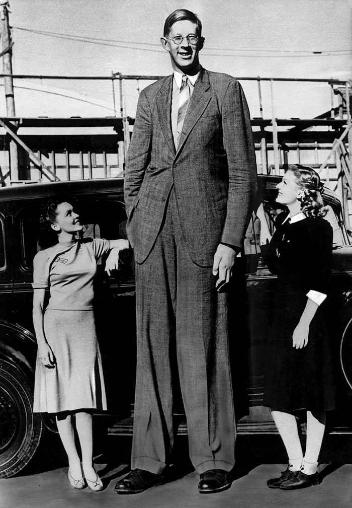 Появилось видео, где видно, насколько огромным был Роберт Уодлоу — самый высокий человек в истории Роберт, Уодлоу, возрасте, роста, сантиметра, метра, высоким, жизнь, Когда, высокий, Роберта, человека, самым, мальчик, семье, родители, сантиметров, ростом, рассчитаны, предметы