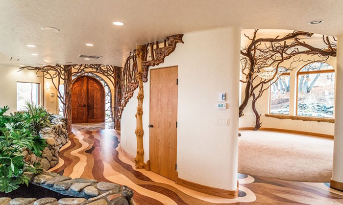 Фотография: Скромный на первый взгляд дом в Орегоне внутри выглядит как дворец волшебника №10 - BigPicture.ru