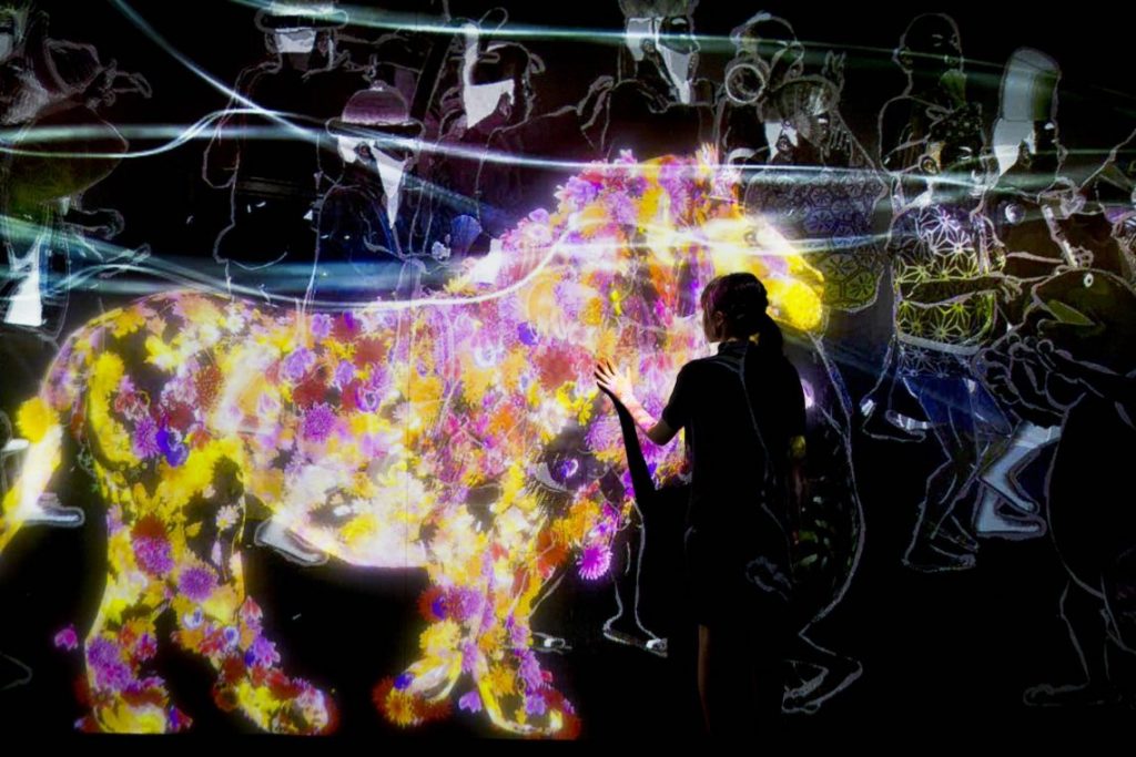 Фотография: В Японии открыли первый в мире интерактивный музей цифрового искусства №4 - BigPicture.ru