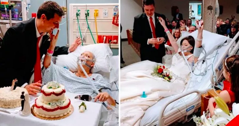 18 часов в браке: девушка, больная раком, умерла после свадьбы