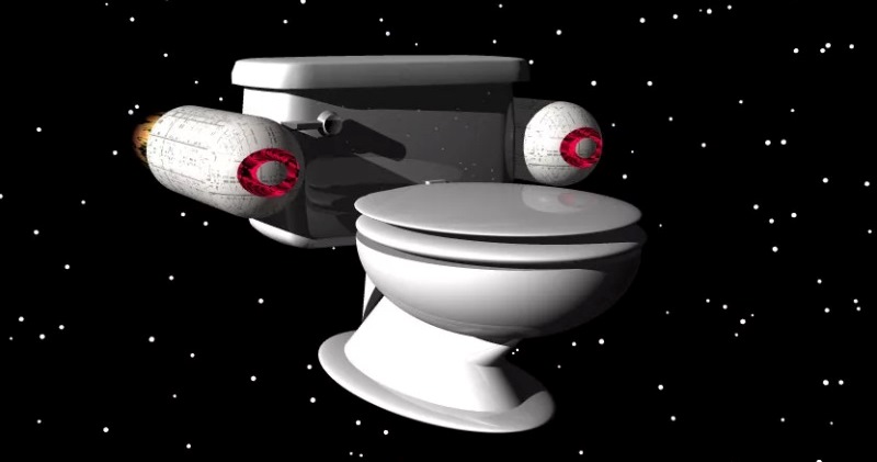 Фотография: Астронавты США попросили российских спецов починить космический туалет стоимостью 19 млн долларов №1 - BigPicture.ru