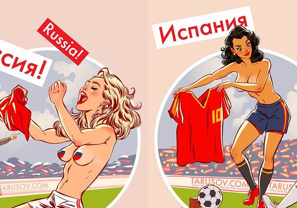 Футбольный пин-ап-календарь: «Российская футболистка самая голая, потому что сильнее всех радуется победе!»
