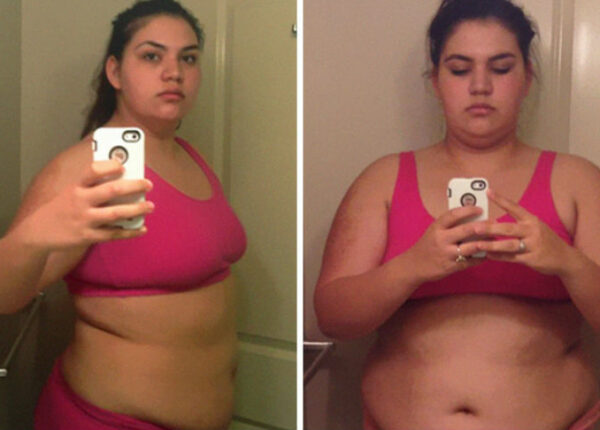 «Нужно ложиться под штангу»: как три года тренировок изменили девушку с весом 136 килограммов