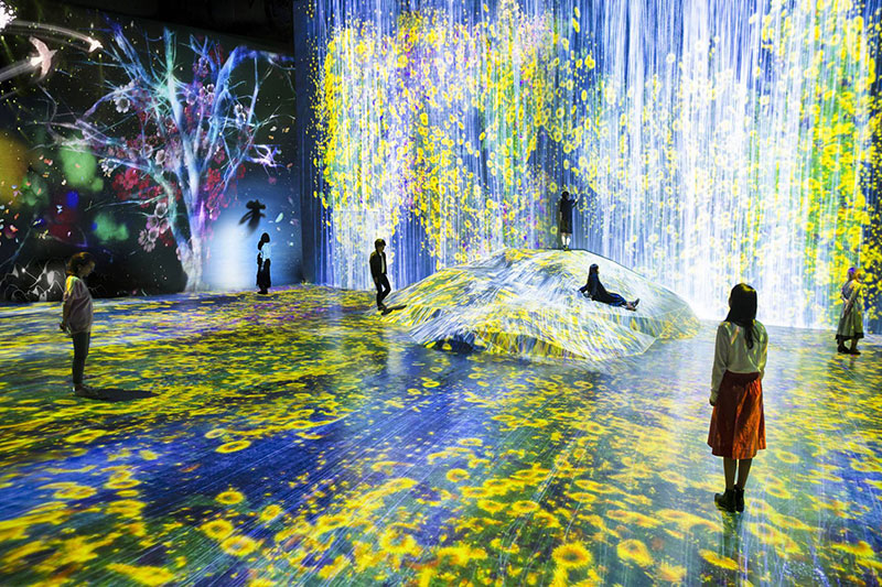 Фотография: В Японии открыли первый в мире интерактивный музей цифрового искусства №6 - BigPicture.ru