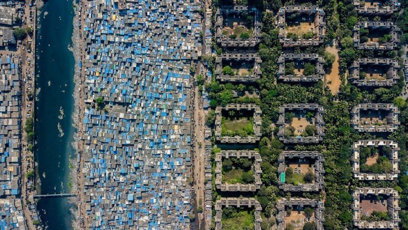 Фотография: Богатые vs бедные: как это выглядит сверху №5 - BigPicture.ru