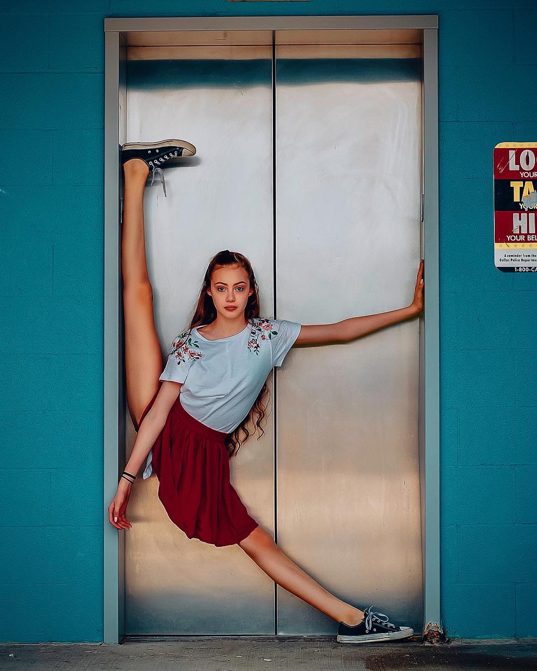 Фотография: Юные балерины на улицах Далласа №2 - BigPicture.ru