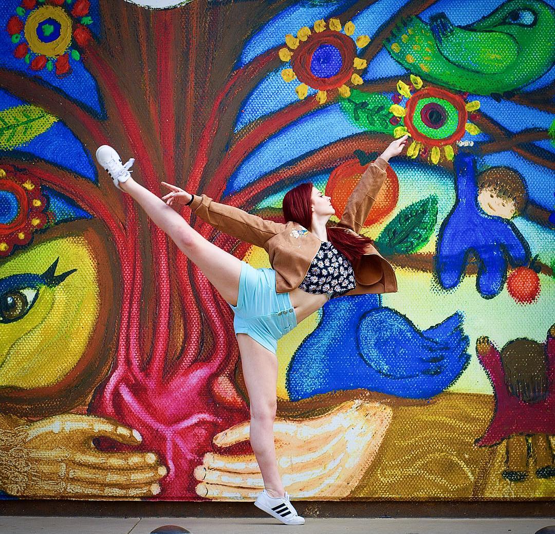 Фотография: Юные балерины на улицах Далласа №18 - BigPicture.ru