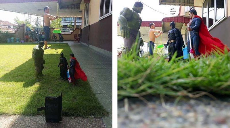Фотография: Малазиец тусит с супергероями, и это просто и гениально №1 - BigPicture.ru