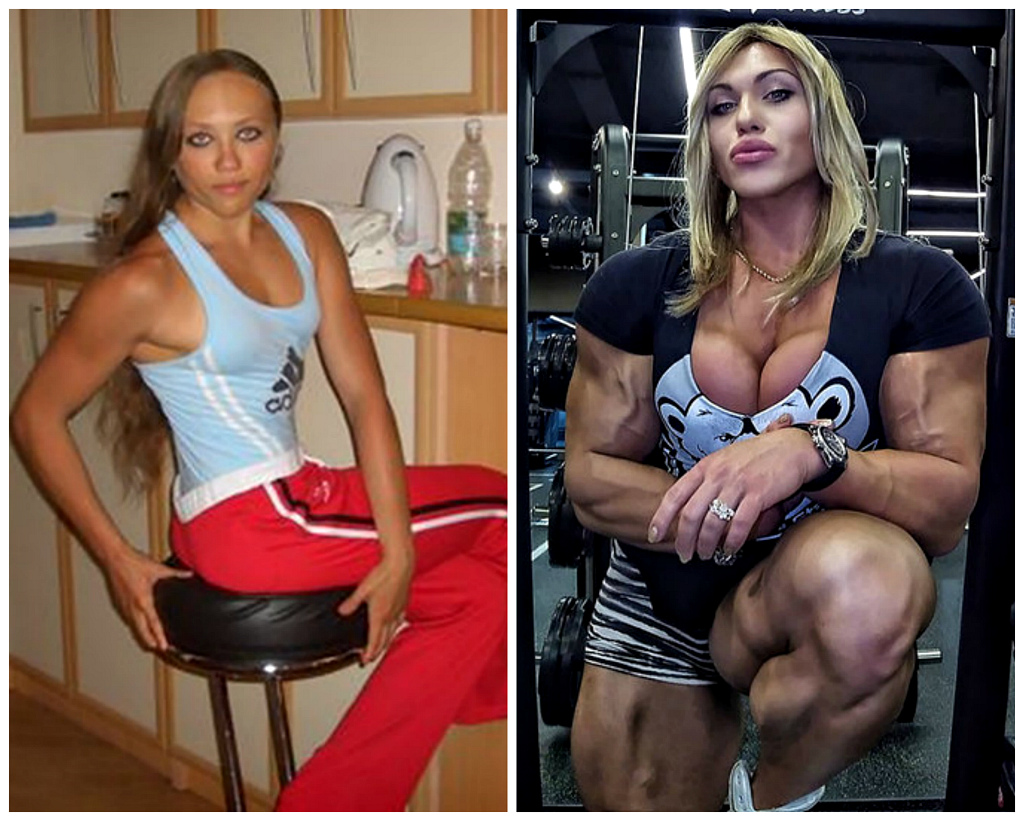 Фотография: До спорта и после: невероятные преображения королев качалки №2 - BigPicture.ru