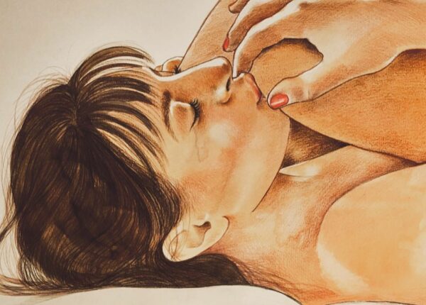 Энергетика любовных прикосновений в картинах Фриды Кастелли