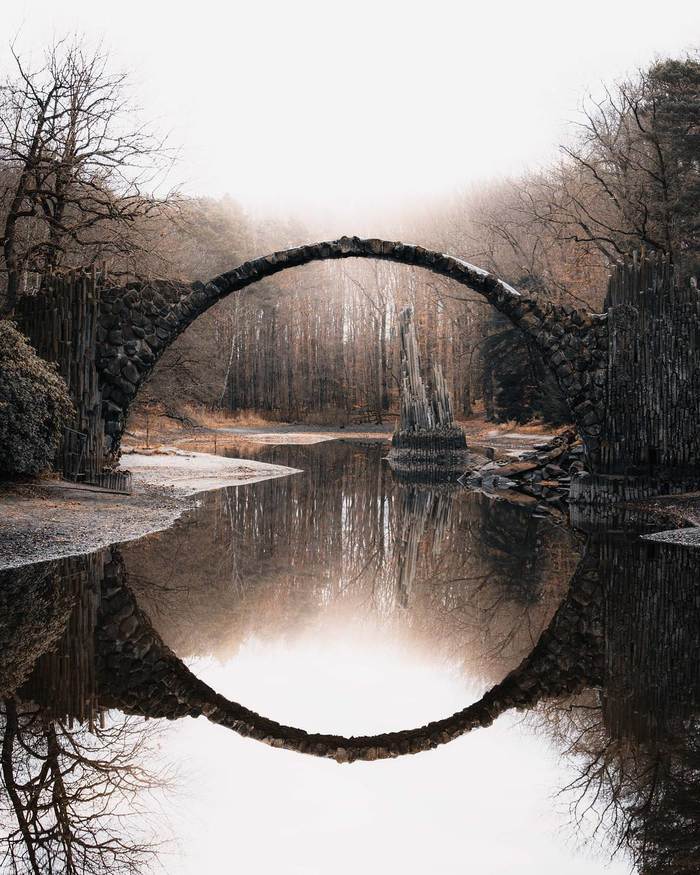 Фотография: Мистический мост Ракотцбрюке, который построил дьявол №7 - BigPicture.ru