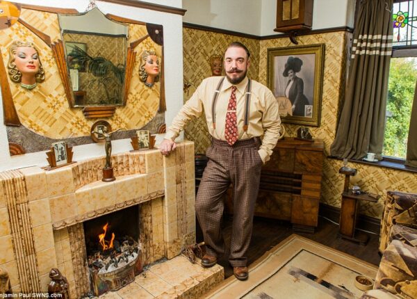 Назад в прошлое: британец трансформировал свой дом в стиле 1930-х годов