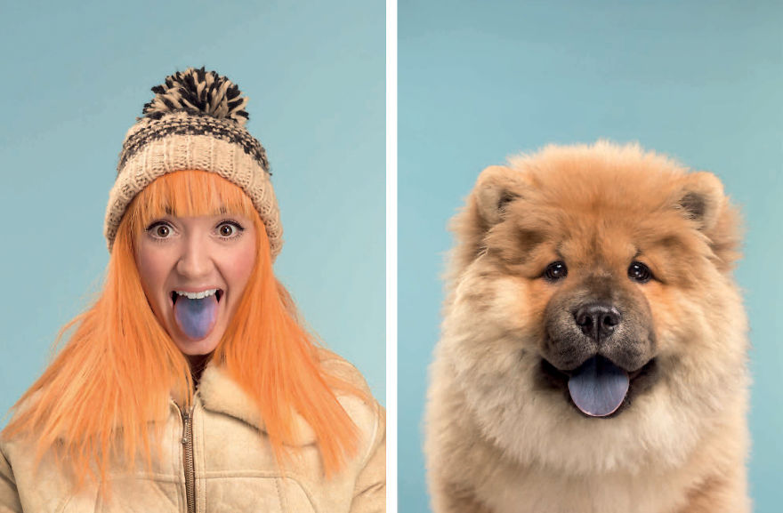 Фотография: Найди 10 отличий: Собаки, так похожие на своих хозяев №3 - BigPicture.ru