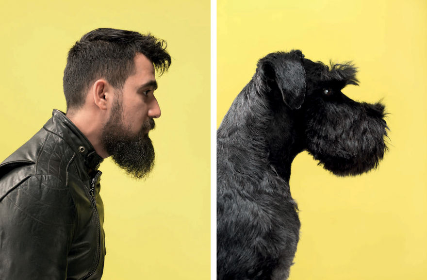 Фотография: Найди 10 отличий: Собаки, так похожие на своих хозяев №9 - BigPicture.ru