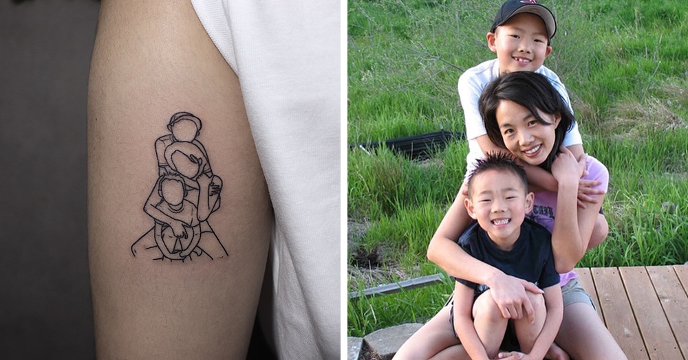 Фотография: Ничего лишнего: 20 лаконичных татуировок от мастера минимализма из Южной Кореи №6 - BigPicture.ru