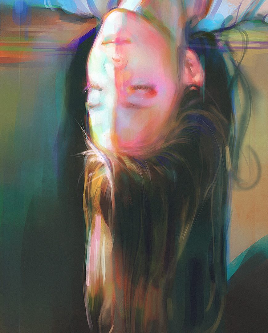 Фотография: Нежные портреты от мастера цифровой живописи Яньцзюнь Чэн №3 - BigPicture.ru