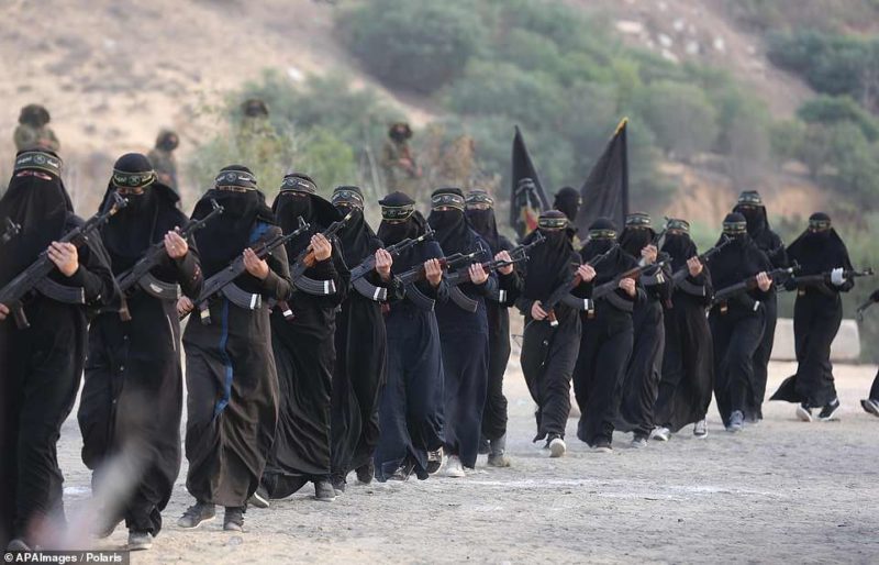Фотография: Не стоит недооценивать женщин в парандже, или как палестинки обращаются с оружием №2 - BigPicture.ru
