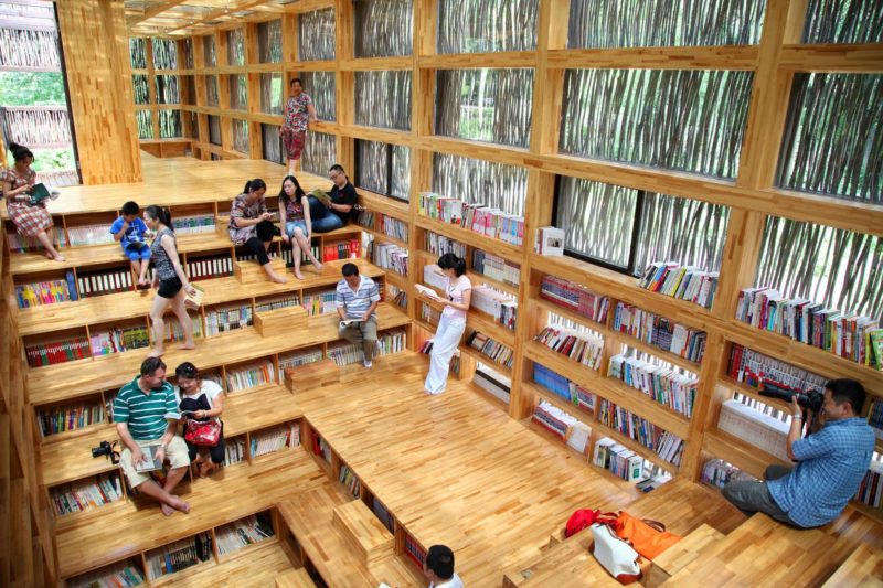 Фотография: Как китайцы сделали модной сельскую библиотеку без электричества №6 - BigPicture.ru