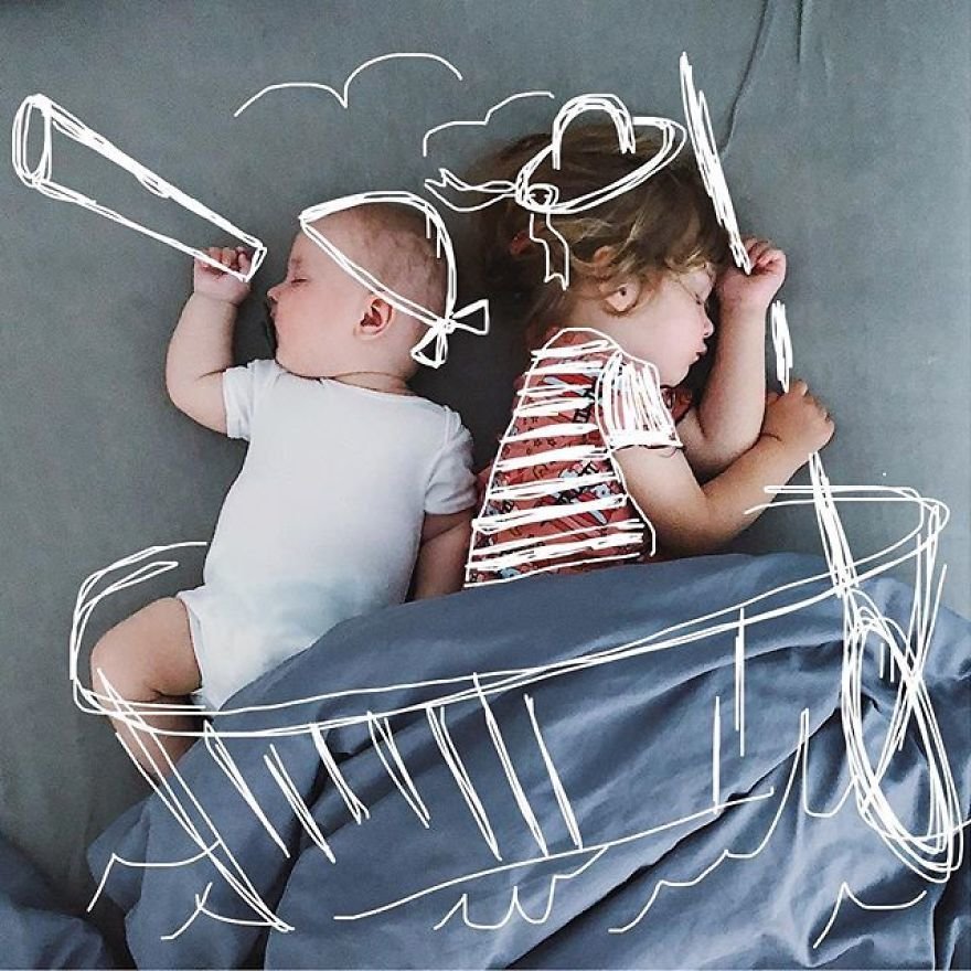 Фотография: Лучшие идеи для детских фотографий: невероятно позитивные снимки от мамы в квадрате №23 - BigPicture.ru