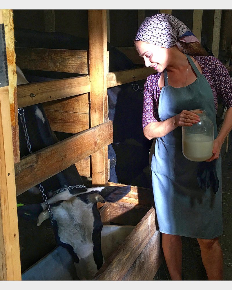 Фотография: 20 сельских доярок из Инстаграма, в которых вы точно влюбитесь №3 - BigPicture.ru