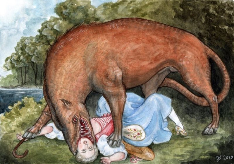 Жеводанский зверь: сказка с несчастливым концом зверушки,живность,питомцы,Животные