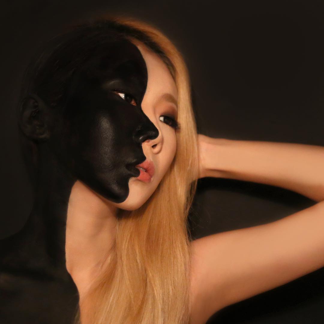 Фотография: Прекрасные химеры: визажист из Кореи взрывает мозг оптическими иллюзиями макияжа №9 - BigPicture.ru